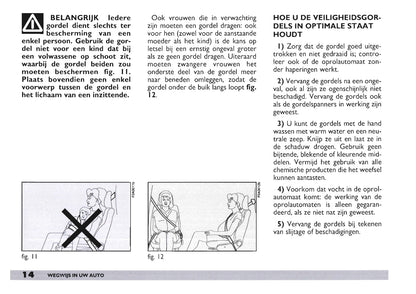 2001-2005 Fiat Doblò Manuel du propriétaire | Néerlandais