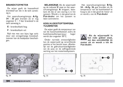 2001-2005 Fiat Doblò Manuel du propriétaire | Néerlandais