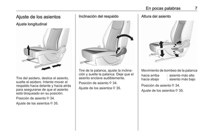 2018-2019 Opel Karl Manuel du propriétaire | Espagnol