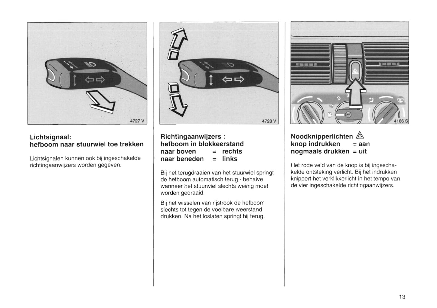 1994-2000 Opel Tigra Gebruikershandleiding | Nederlands