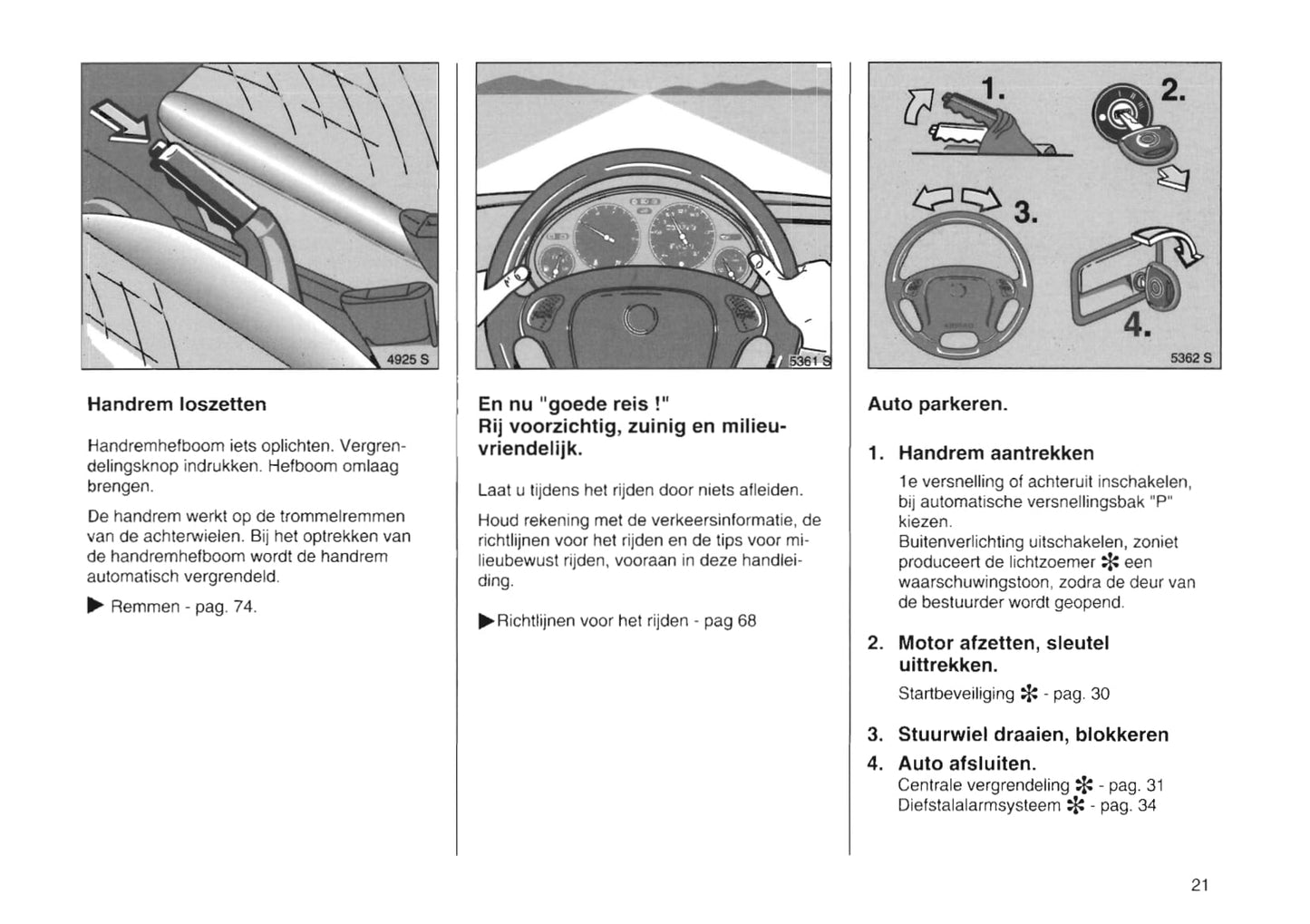 1994-2000 Opel Tigra Gebruikershandleiding | Nederlands