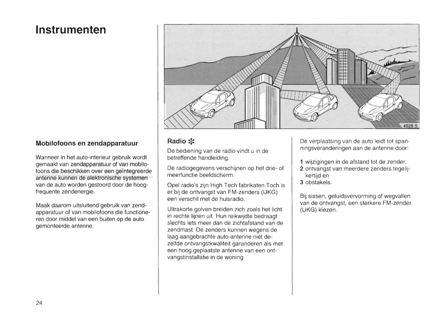 1994-2000 Opel Tigra Gebruikershandleiding | Nederlands