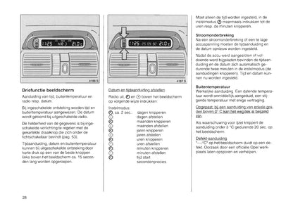 1994-2000 Opel Tigra Gebruikershandleiding | Nederlands