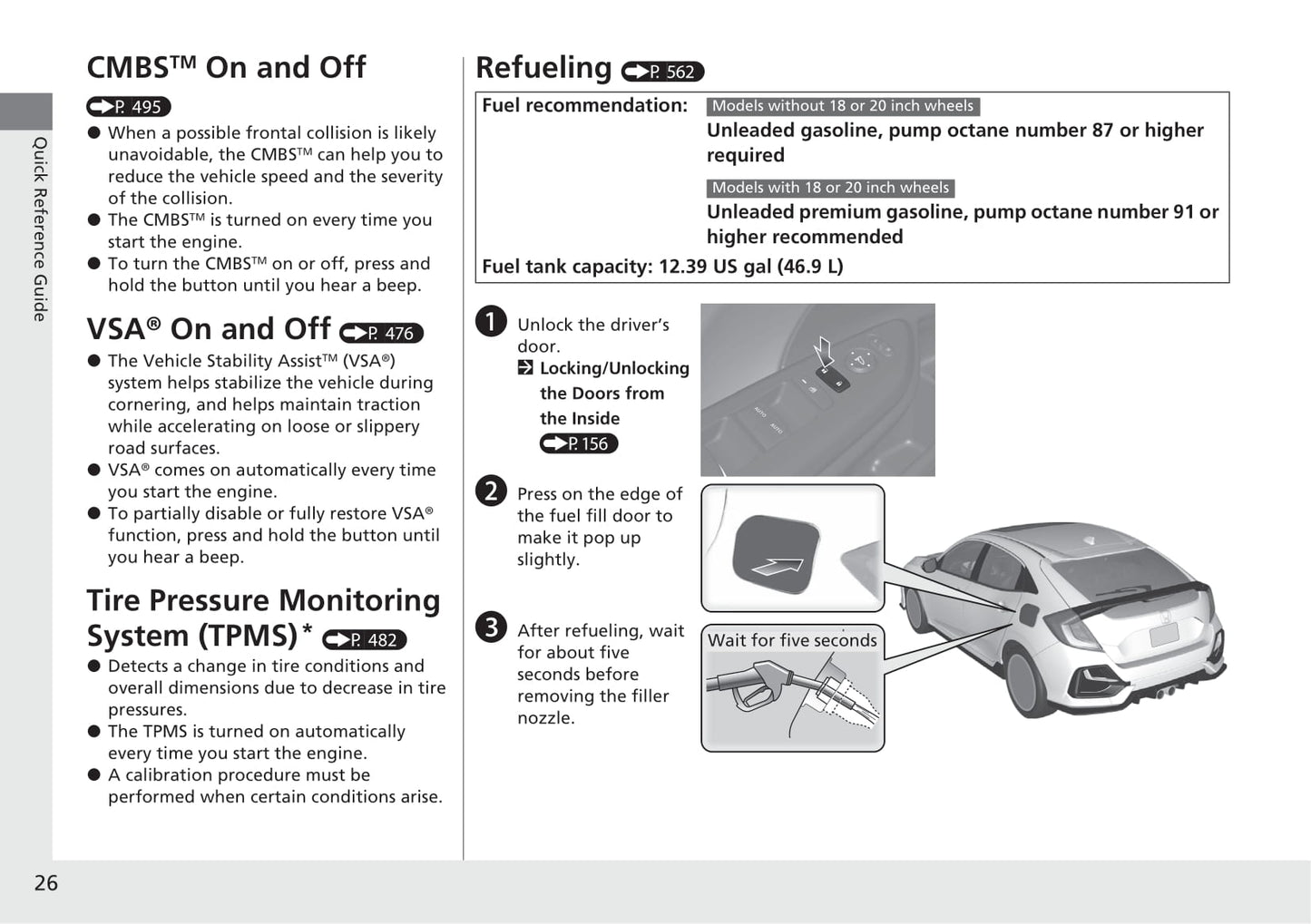 2021 Honda Civic Hatchback Owner's Manual | English