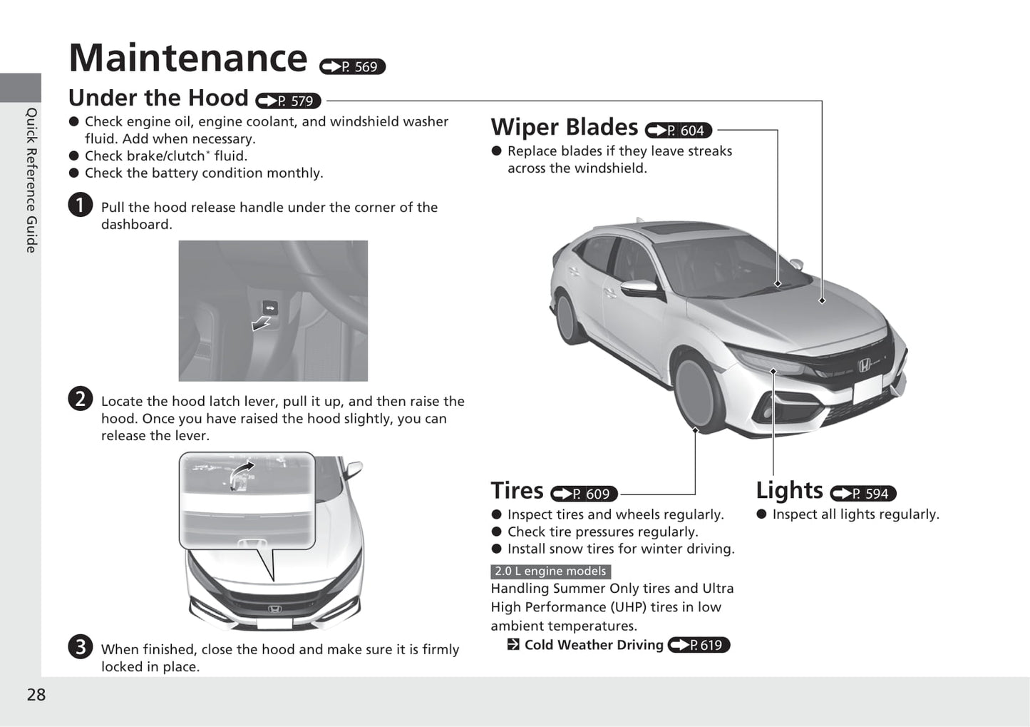 2021 Honda Civic Hatchback Owner's Manual | English