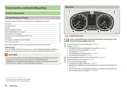 2018-2019 Skoda Rapid Spaceback Owner's Manual | German