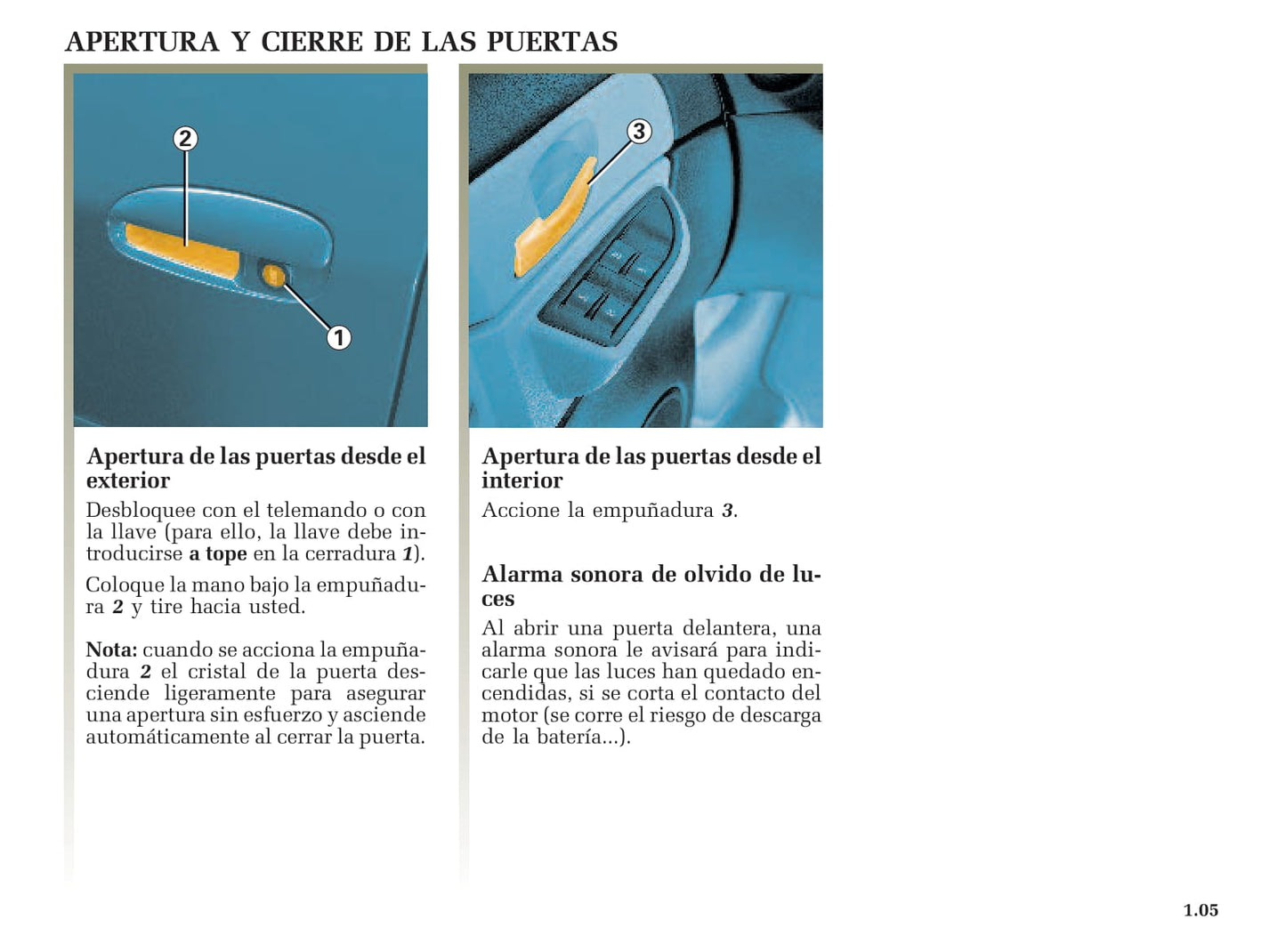 2001-2003 Renault Avantime Manuel du propriétaire | Espagnol