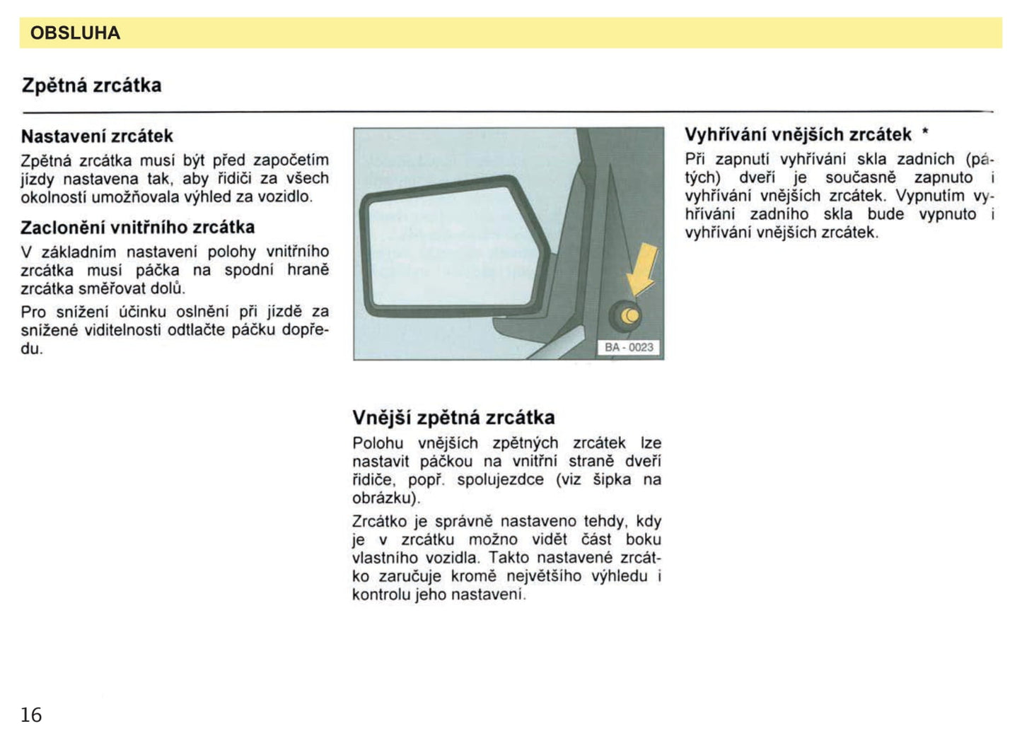 1993-1994 Skoda Favorit Forman/Favorit Pick-up Owner's Manual | Czech