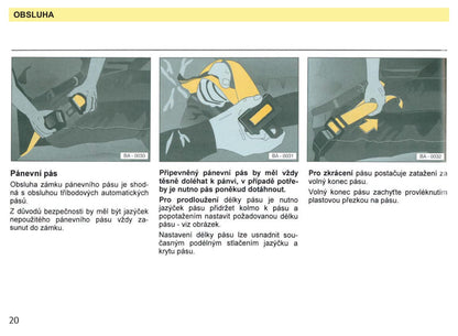 1993-1994 Skoda Favorit Forman/Favorit Pick-up Owner's Manual | Czech