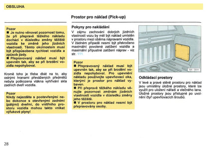 1993-1994 Skoda Favorit Forman/Favorit Pick-up Owner's Manual | Czech