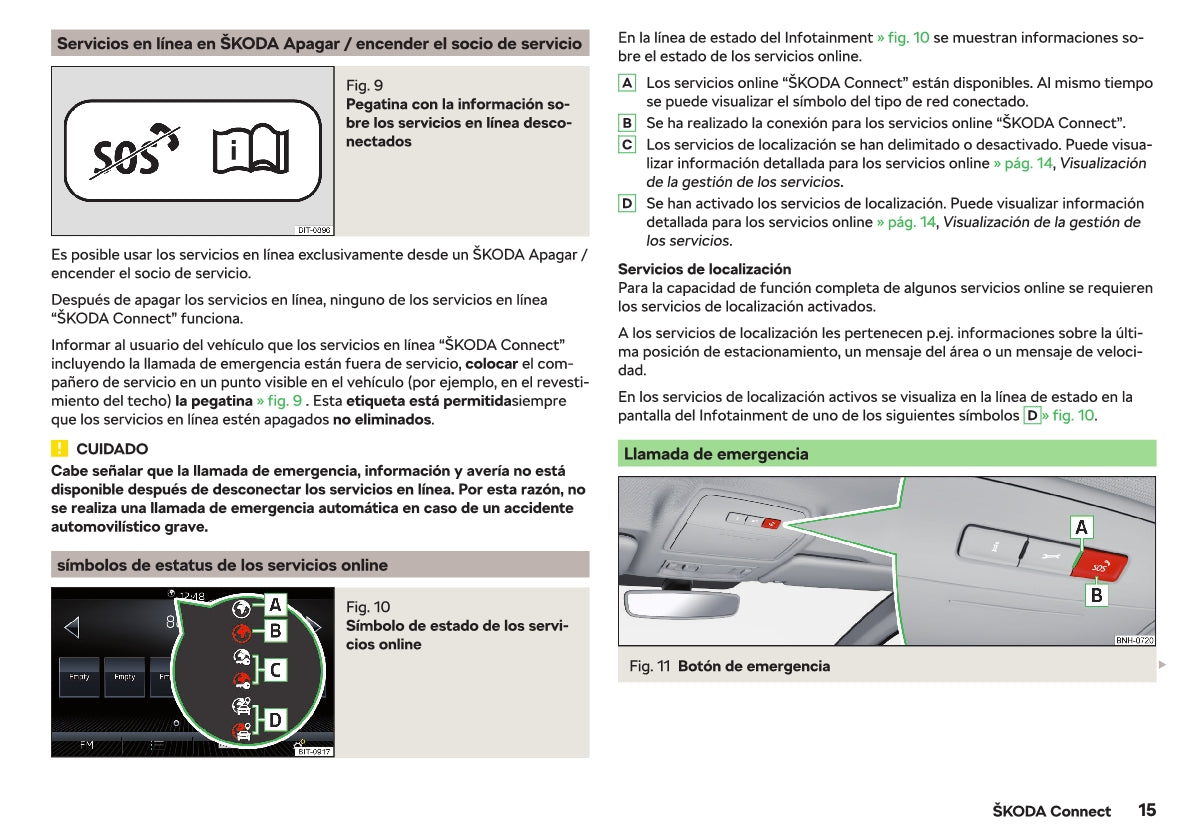 2018-2019 Skoda Rapid Gebruikershandleiding | Spaans