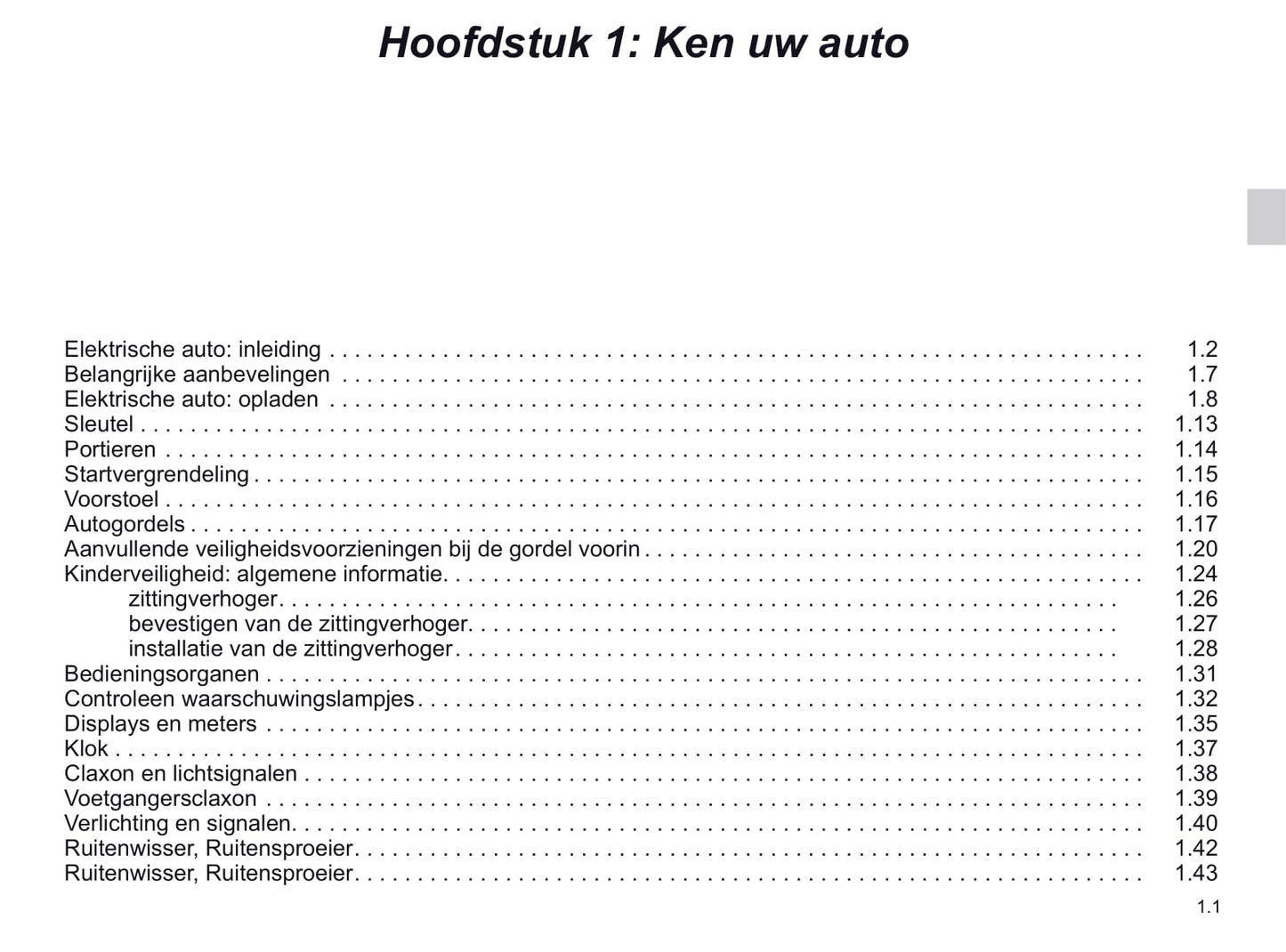 2020-2021 Renault Twizy Gebruikershandleiding | Nederlands