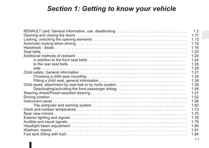 2012-2016 Renault Clio Manuel du propriétaire | Anglais