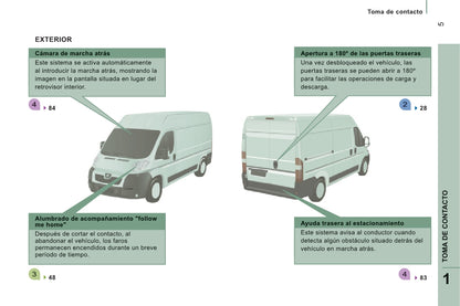 2013-2014 Peugeot Boxer Bedienungsanleitung | Spanisch