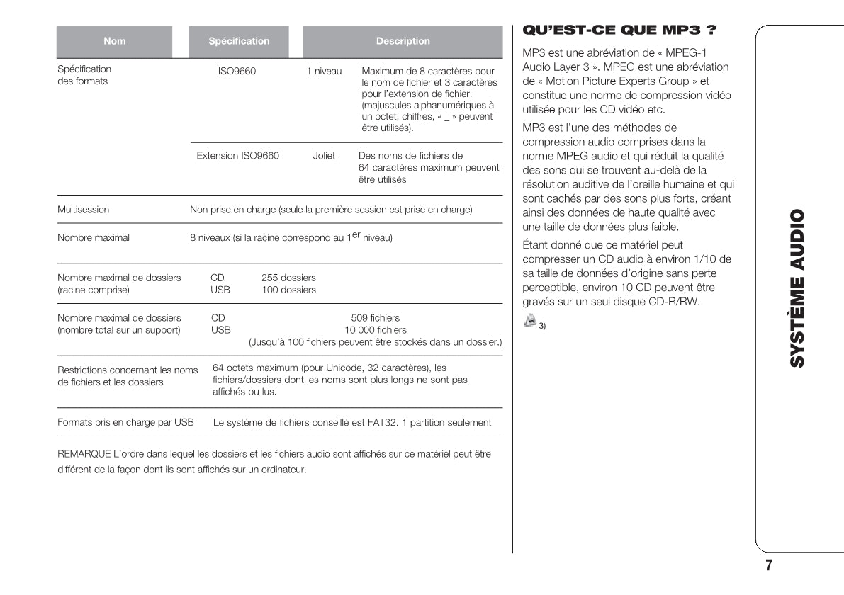 Fiat Fullback RadioNav Guide d'utilisation 2018