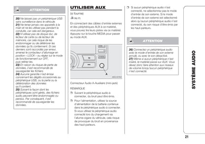 Fiat Fullback RadioNav Guide d'utilisation 2018