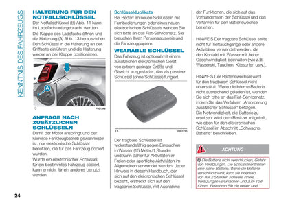 2021-2022 Fiat 500e Bedienungsanleitung | Deutsch