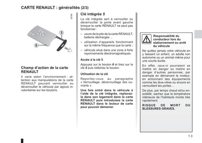 2016-2018 Renault Clio Manuel du propriétaire | Français