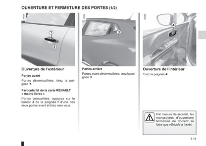 2016-2018 Renault Clio Manuel du propriétaire | Français