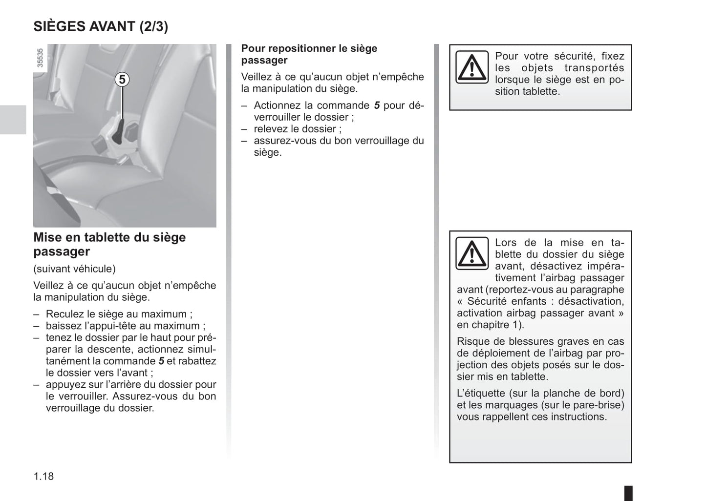 2016-2018 Renault Clio Manuel du propriétaire | Français