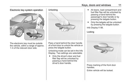 2021-2023 Vauxhall Grandland Bedienungsanleitung | Englisch