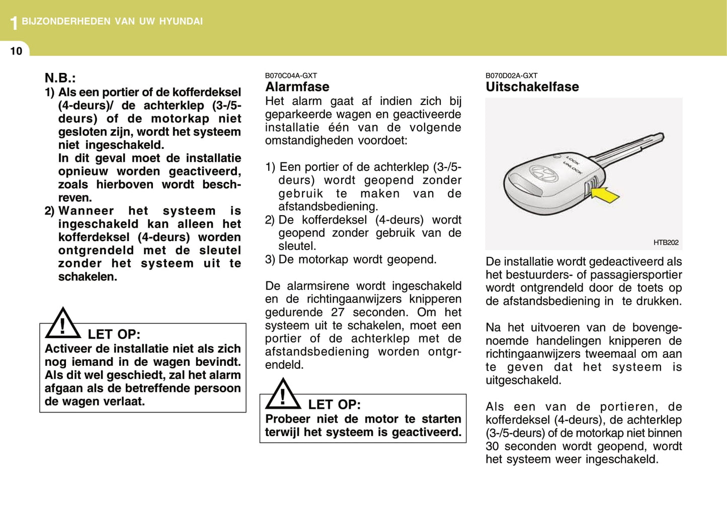 2004-2005 Hyundai Accent Owner's Manual | Dutch