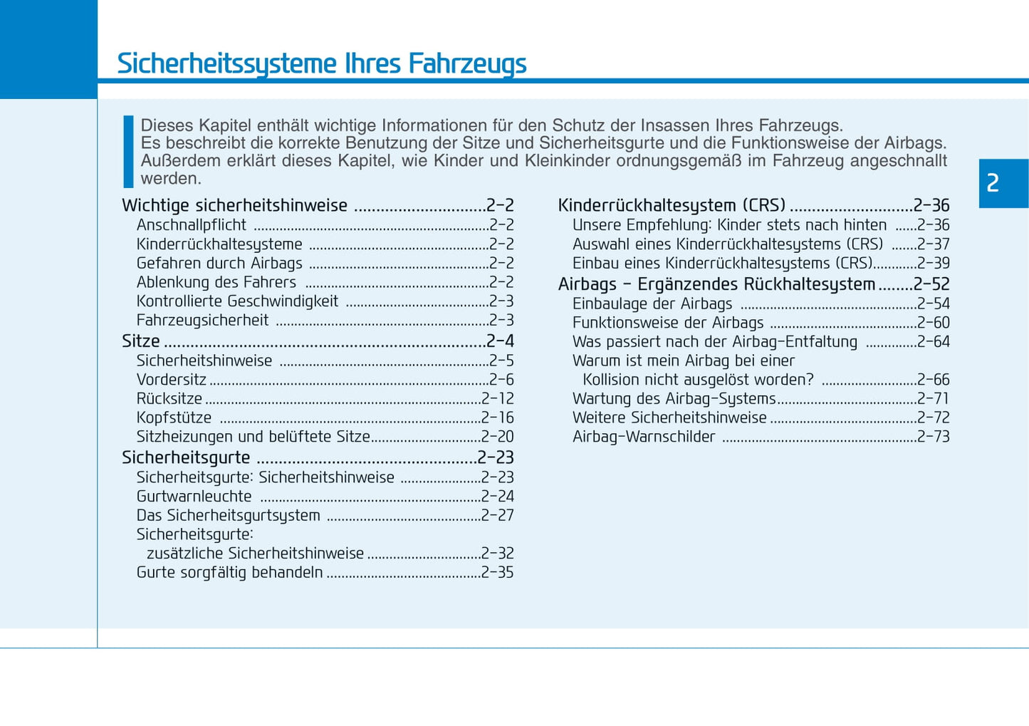 2018-2019 Hyundai i30 Bedienungsanleitung | Deutsch