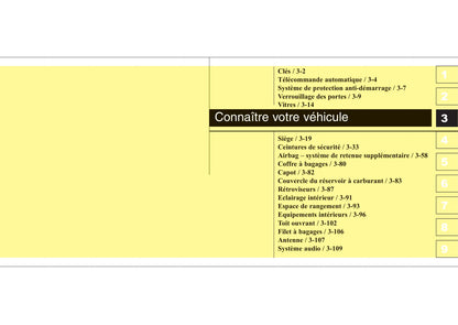 2007-2008 Kia Cerato Manuel du propriétaire | Français