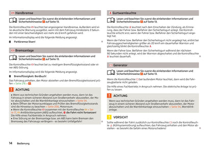 2013-2014 Skoda Superb Owner's Manual | German