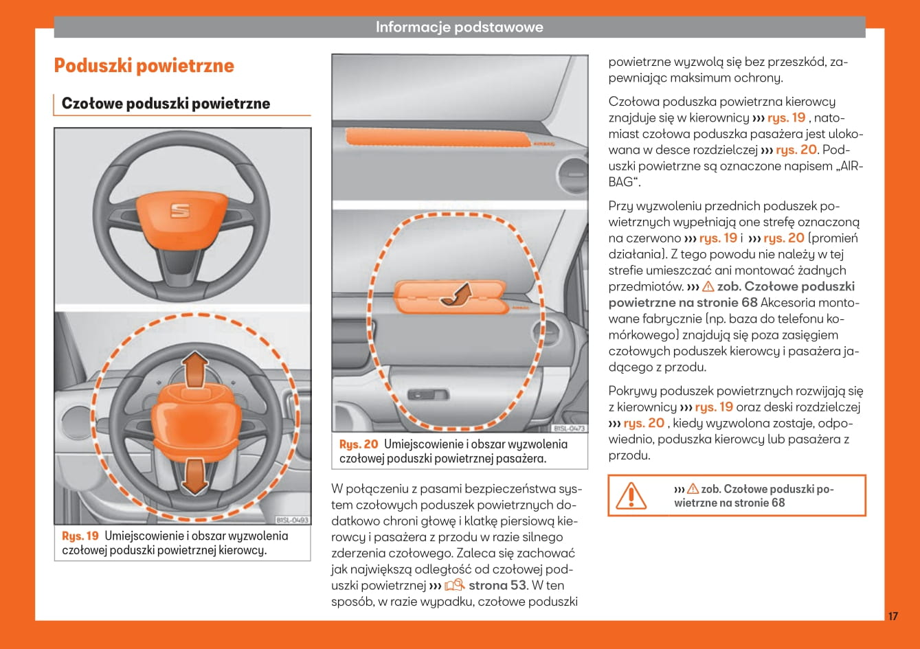 2012-2019 Seat Mii Manuel du propriétaire | Polonais