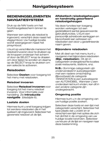 Ford CD-navigatiesysteem Handleiding 2008 - 2011