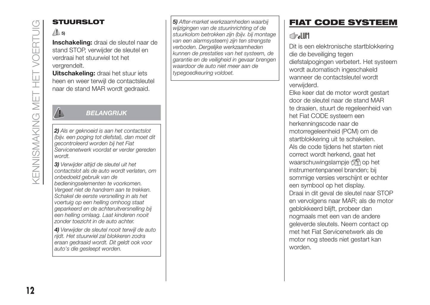 2020-2021 Fiat 500/500C Gebruikershandleiding | Nederlands