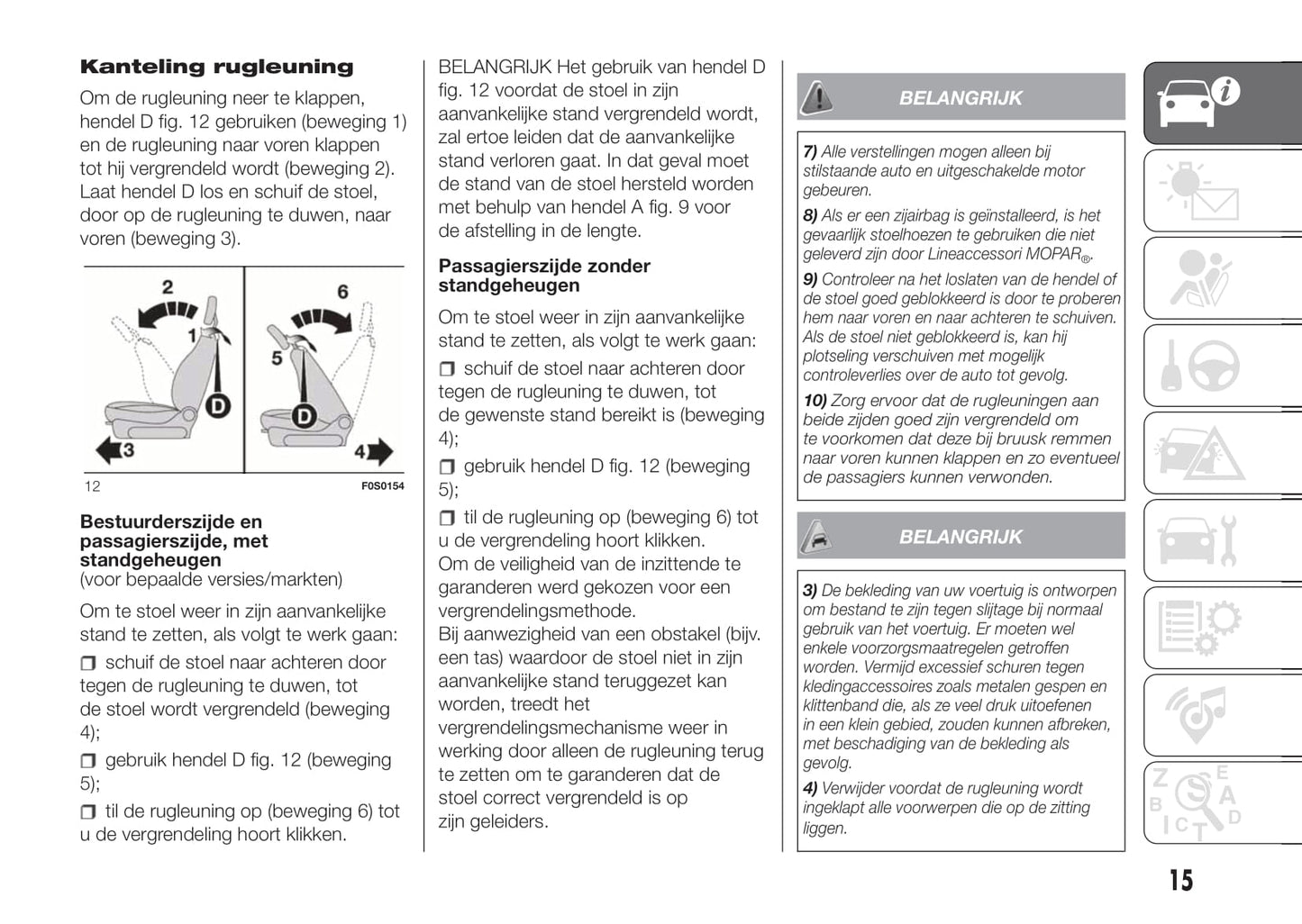 2020-2021 Fiat 500/500C Gebruikershandleiding | Nederlands