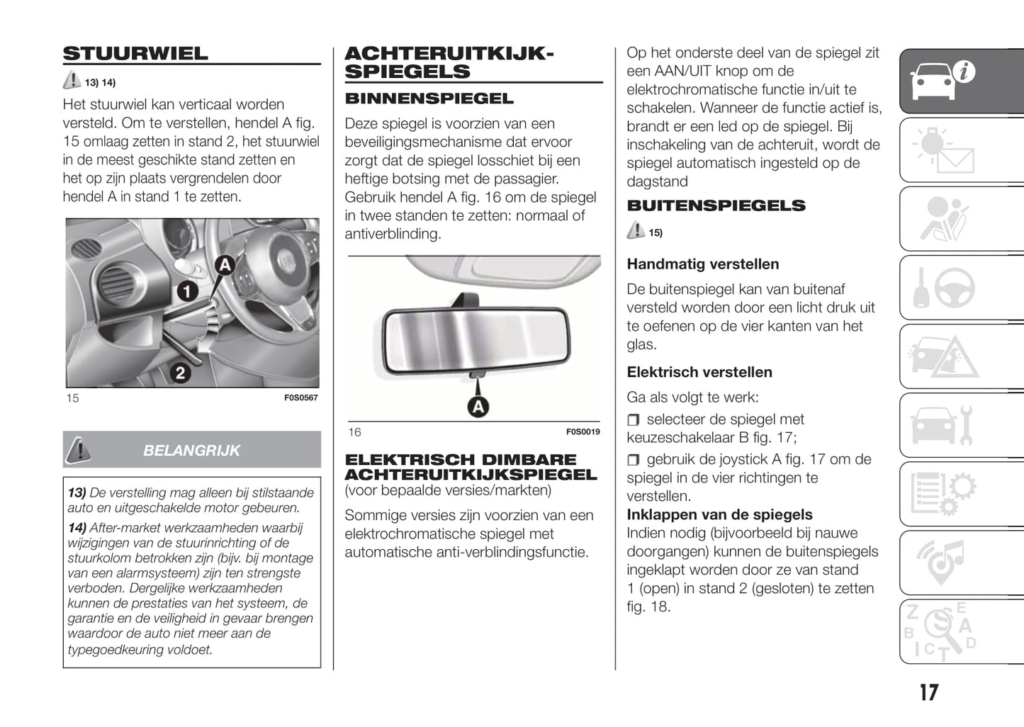 2020-2021 Fiat 500/500C Gebruikershandleiding | Nederlands