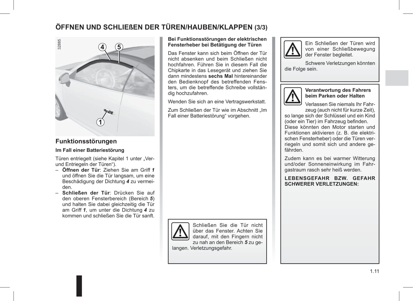 2014-2016 Renault Mégane Manuel du propriétaire | Allemand