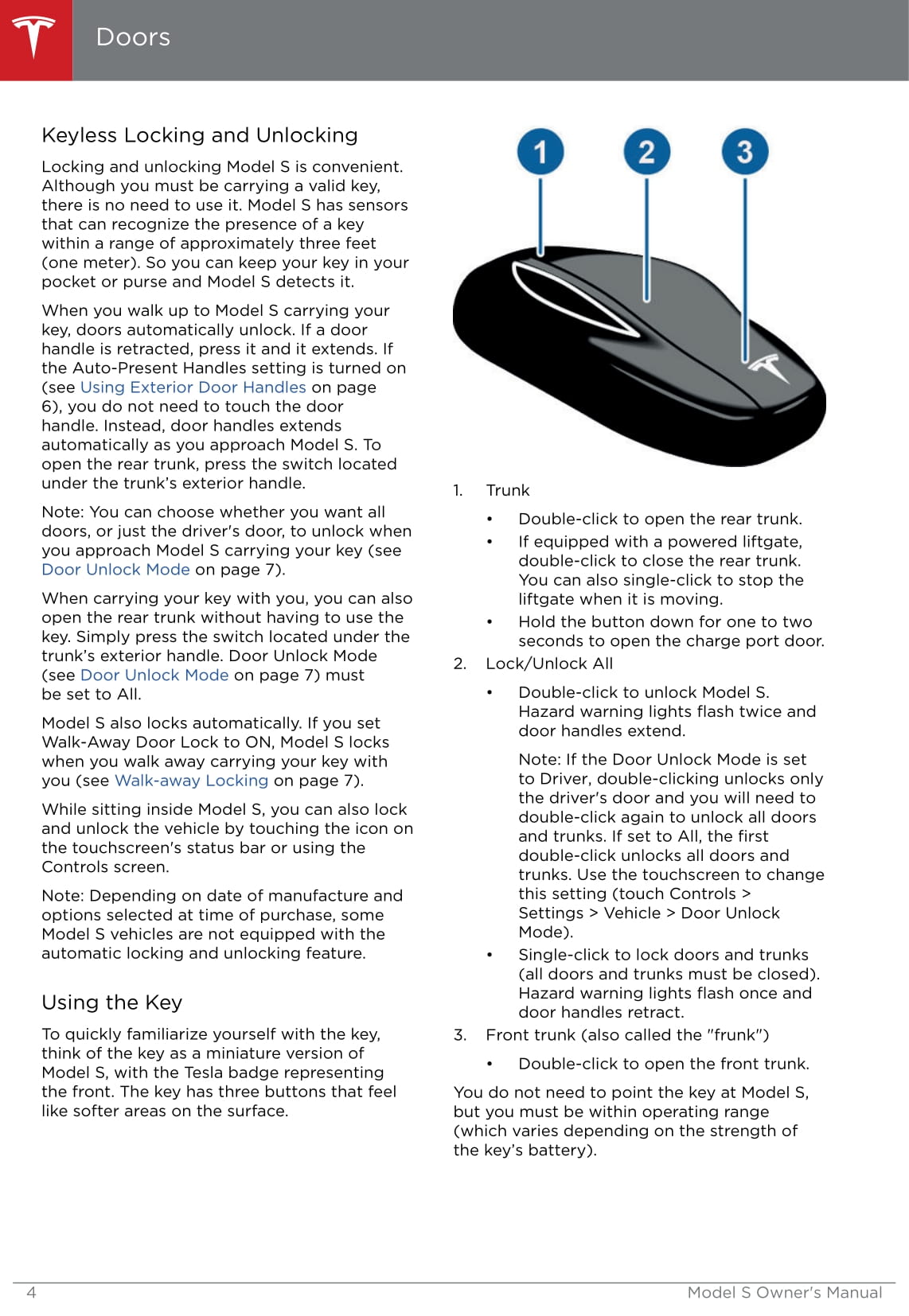 2013-2016 Tesla Model S Owner's Manual | English