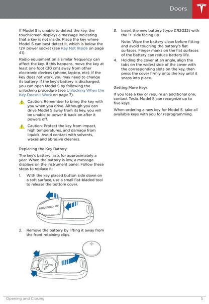 2013-2016 Tesla Model S Owner's Manual | English