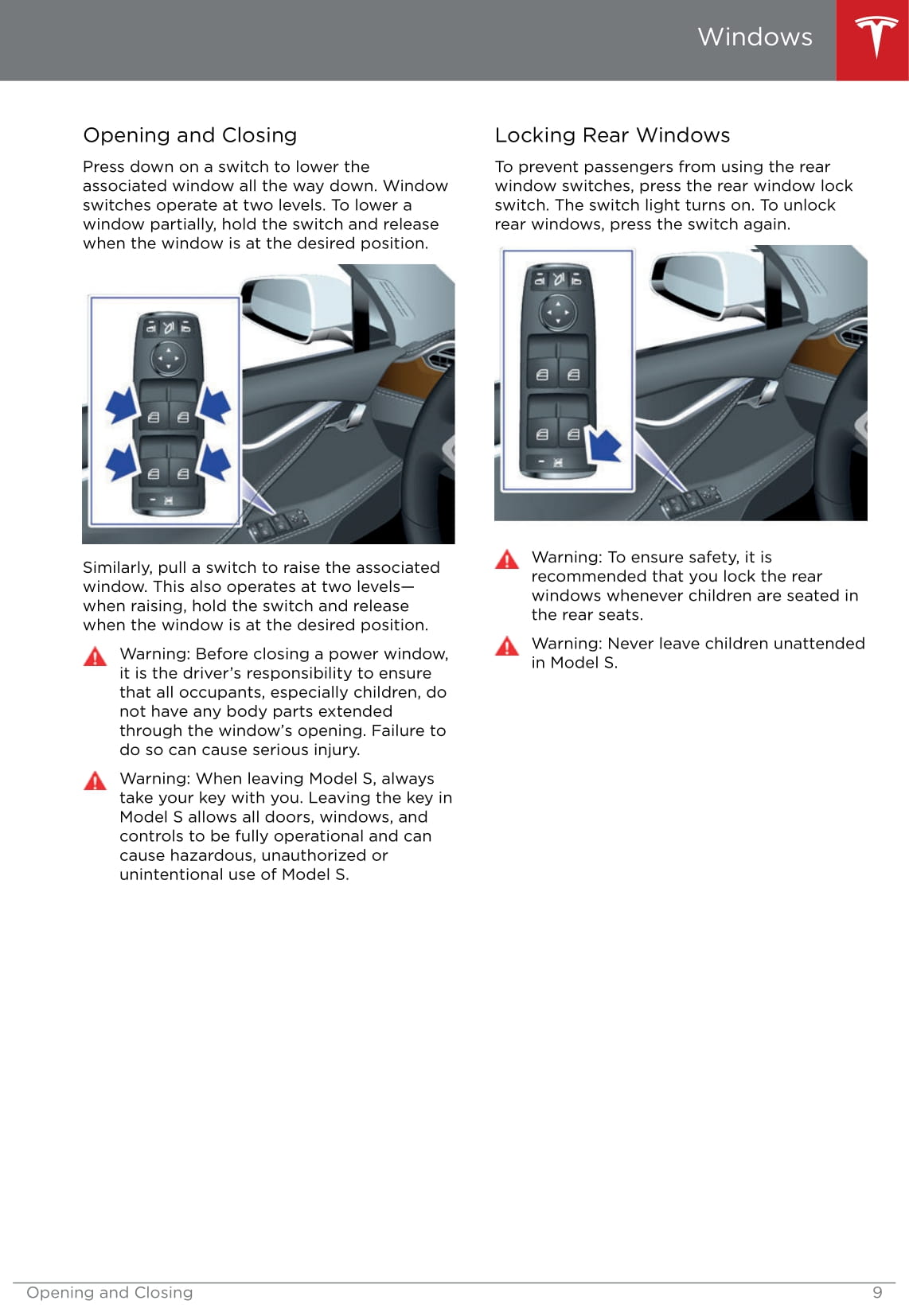 2013-2016 Tesla Model S Owner's Manual | English