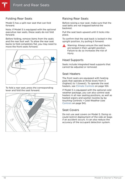 2013-2016 Tesla Model S Owner's Manual | English