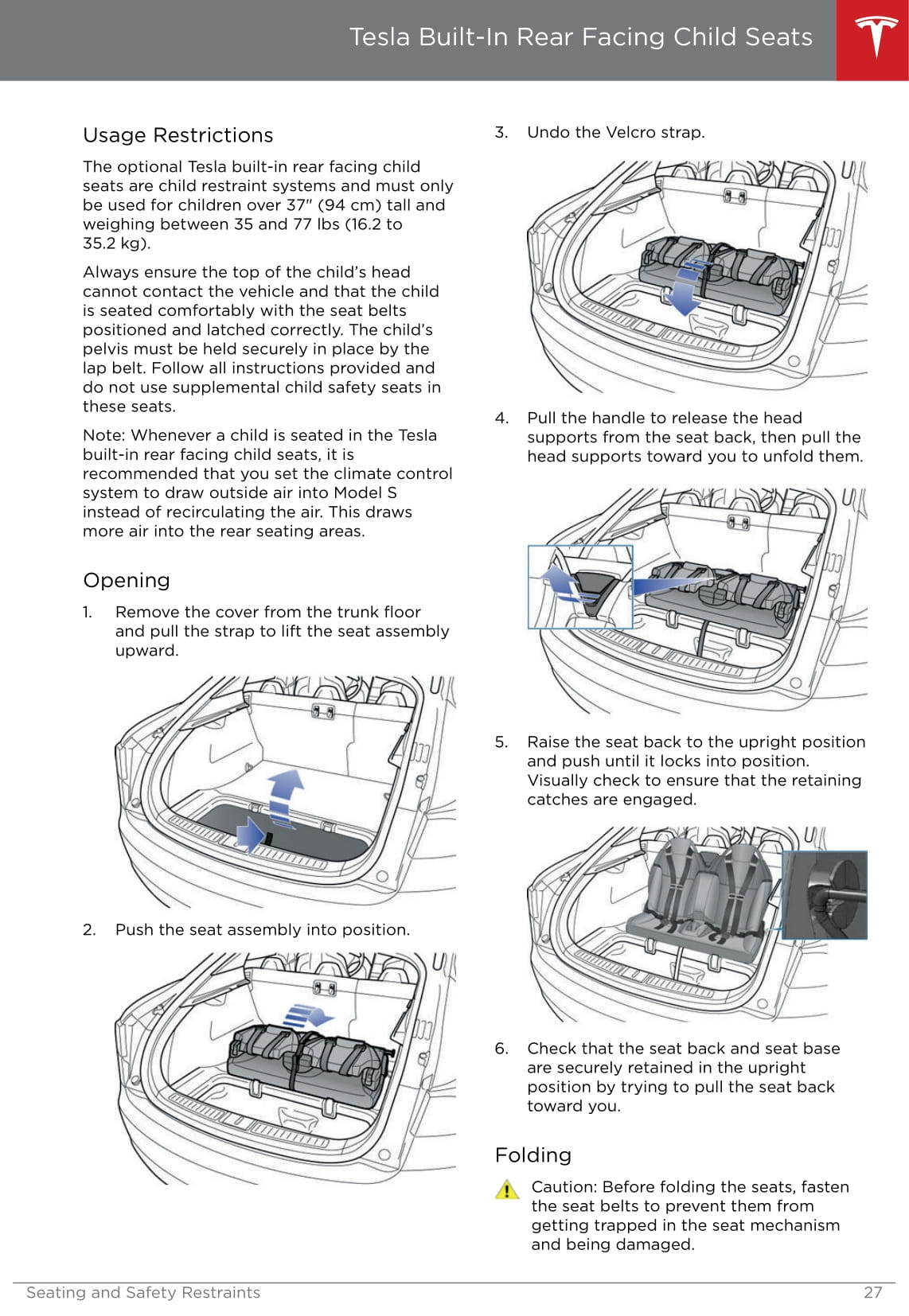 2013-2016 Tesla Model S Owner's Manual | English