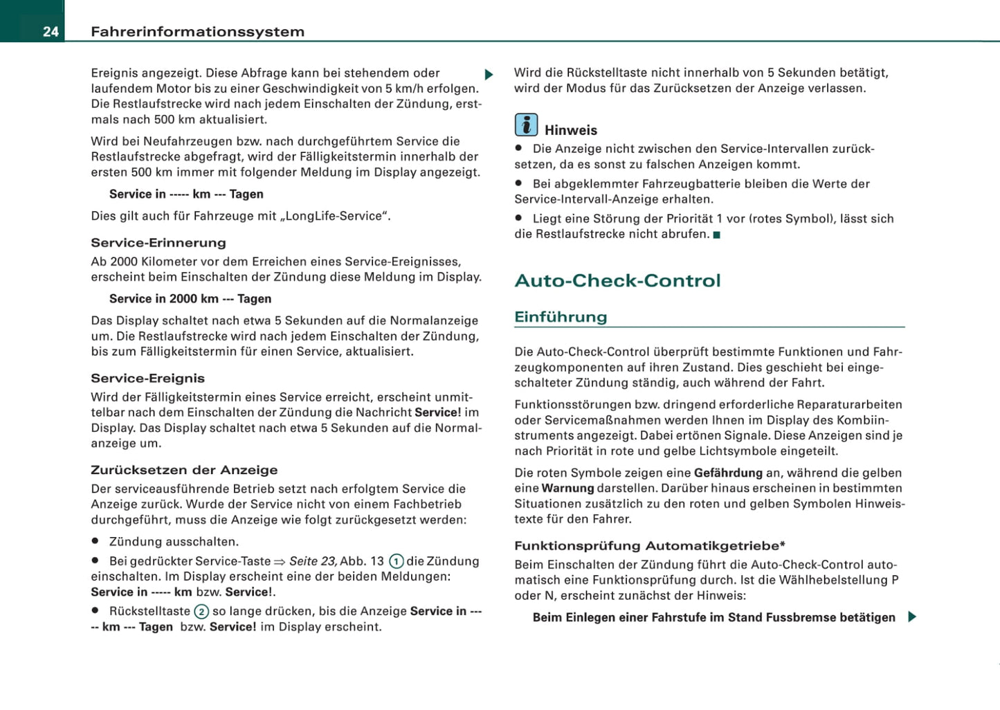 2005-2008 Audi A4 Gebruikershandleiding | Duits