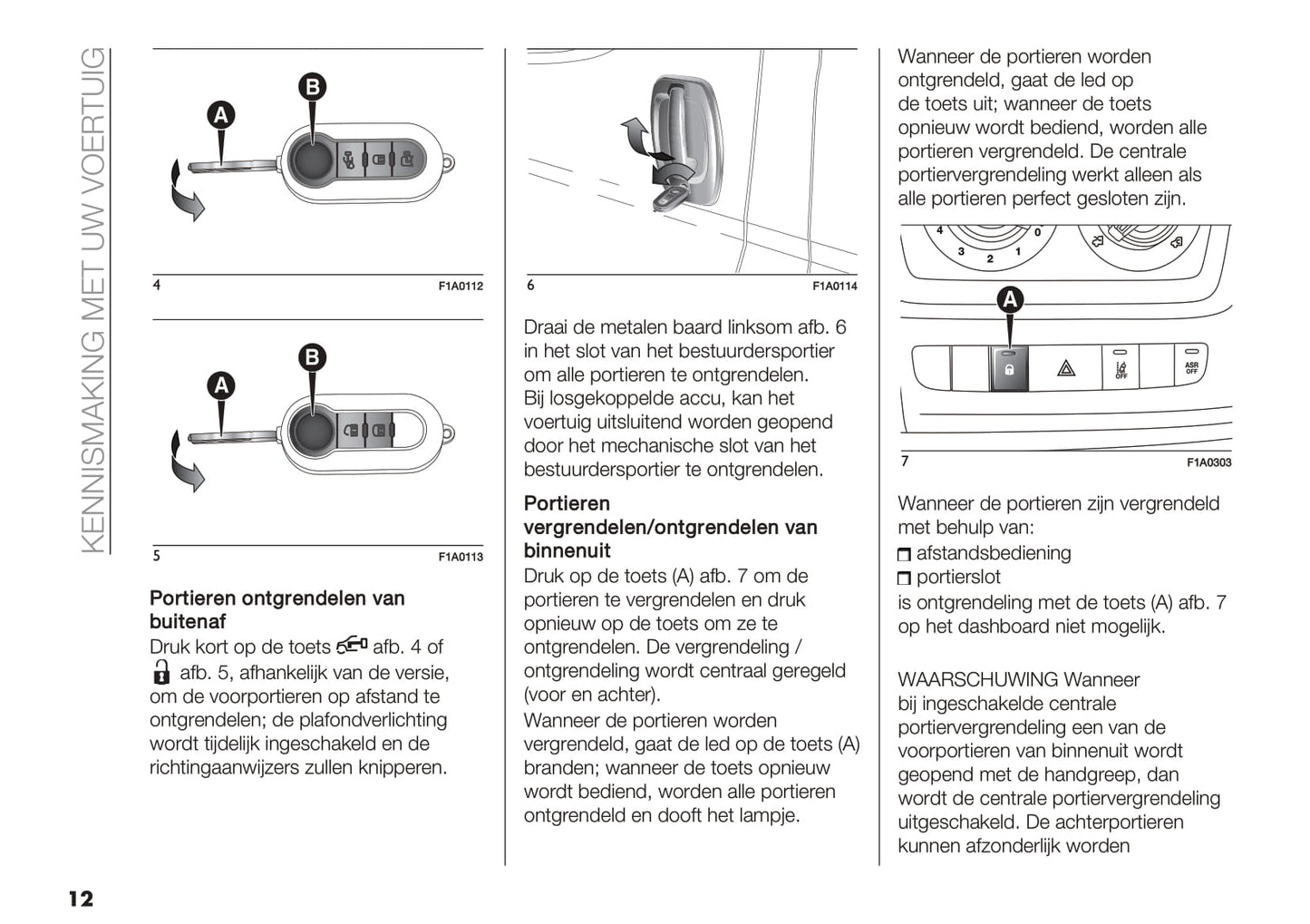 2019-2020 Fiat Ducato Owner's Manual | Dutch