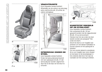 2019-2020 Fiat Ducato Owner's Manual | Dutch