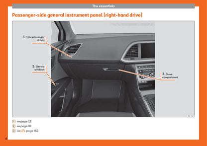 2017-2019 Seat Leon Bedienungsanleitung | Englisch