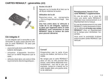 2010-2011 Renault Mégane Owner's Manual | French