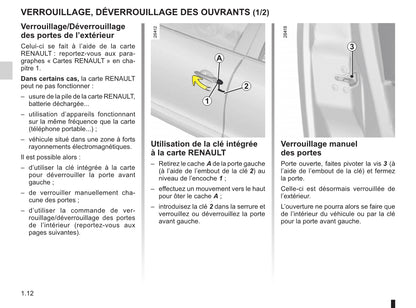 2010-2011 Renault Mégane Owner's Manual | French