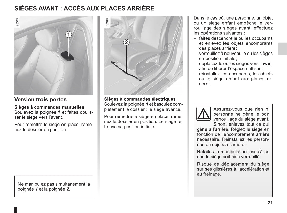 2010-2011 Renault Mégane Owner's Manual | French