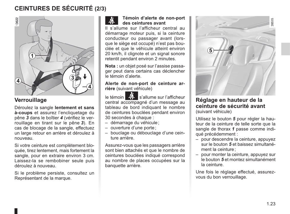 2010-2011 Renault Mégane Owner's Manual | French