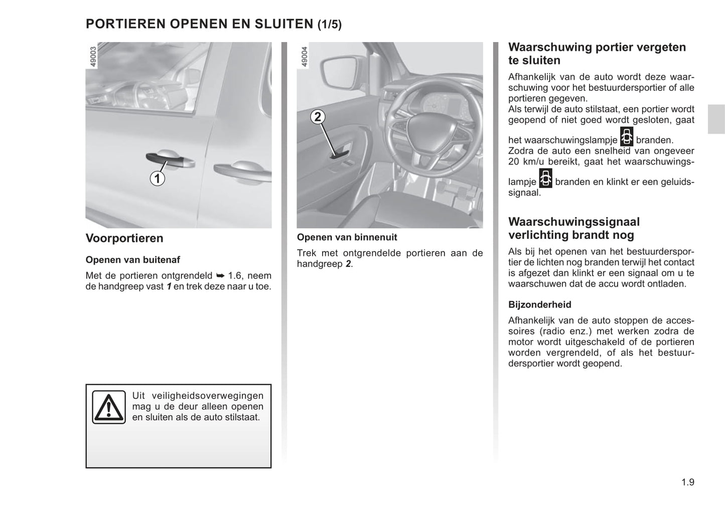 2021 Renault Express Bedienungsanleitung | Niederländisch