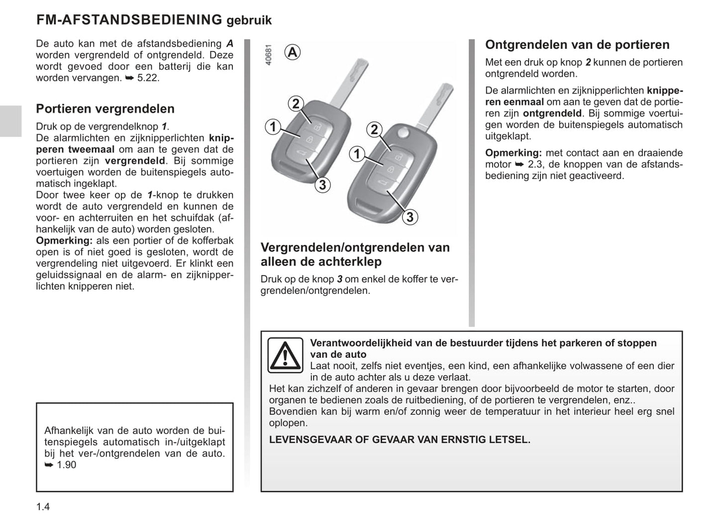 2021-2022 Renault Captur Bedienungsanleitung | Niederländisch